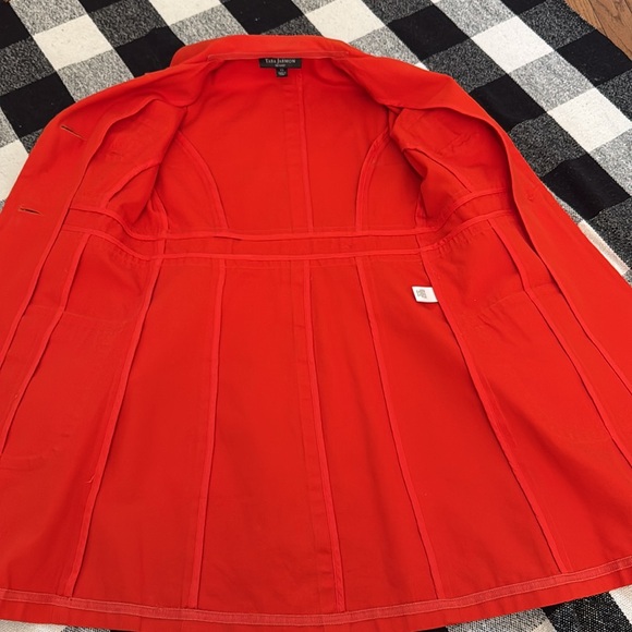 Tara Jarmon orange jacket - Picture 7 of 8